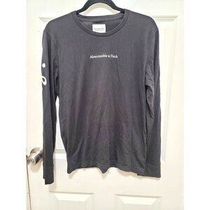 Abercrombie & Fitch Men's Soft Long Sleeve Crew Neck T-Shirt Size S